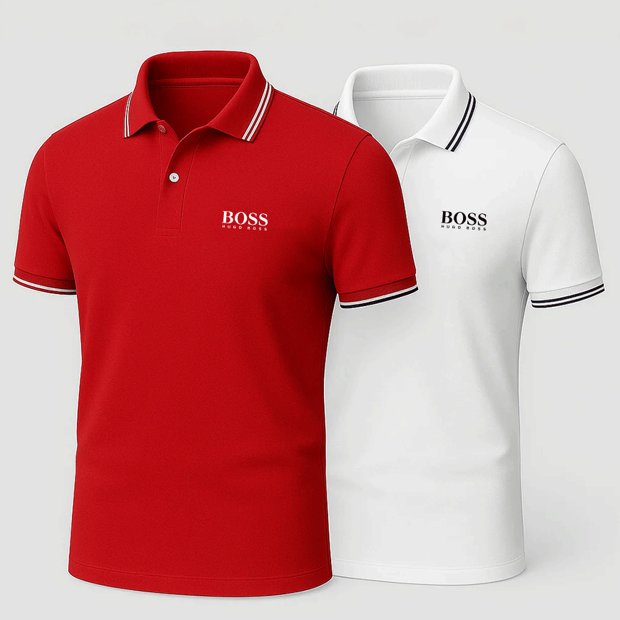 [Kaufe 2, Zahle 1] 2er-Pack Premiere Polo Shirts